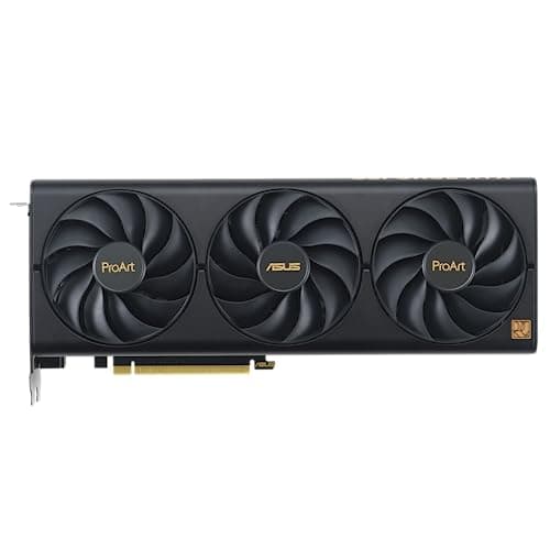 Asus ProArt OC GeForce RTX 4060 Ti 16GB GDDR6 Black / Gold image