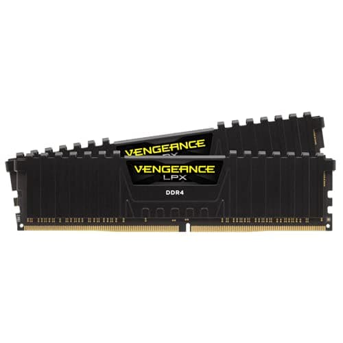 Corsair Vengeance LPX Black / Yellow DDR4-3200 CL16 32GB (2x16GB) main image