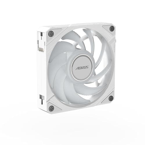 Gigabyte AORUS EZ CHAIN FAN 120mm White PWM RGB 1-Pack image