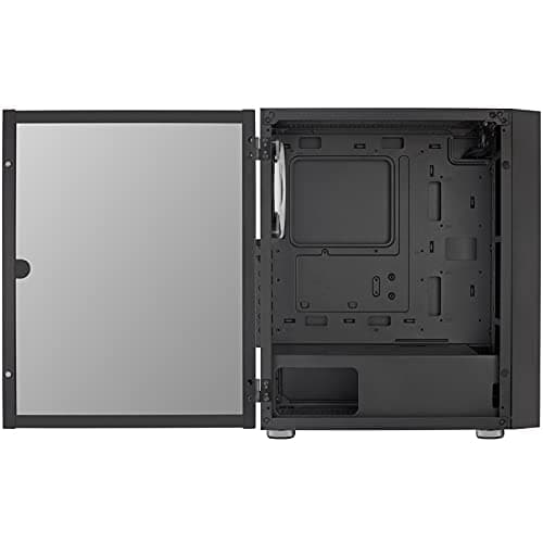 Aerocool Graphite v2 ATX Mid Tower Tempered Glass Side Panel image