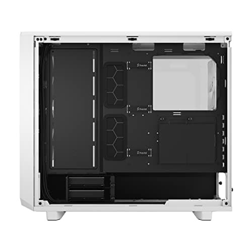 Fractal Design Meshify 2 Lite ATX Mid Tower White / Black with Tempered Glass Side Panel and USB 3.2 Gen 1 Type-A Front Panel image