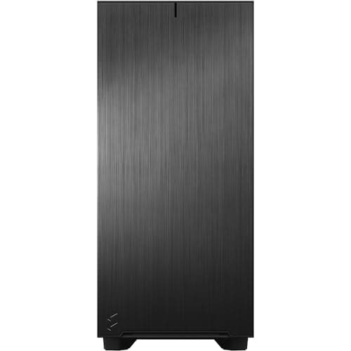 Fractal Design Define 7 Compact ATX Mid Tower Black with Tinted Tempered Glass Side Panel and Front Panel USB 3.2 Gen 2 Type-C, USB 3.2 Gen 1 Type-A, USB 2.0 Type-A image