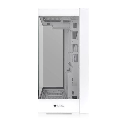 Thermaltake CTE E550 ATX Mid Tower White Tempered Glass Side Panel image