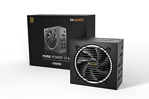 be quiet! Pure Power 12 M Black 1000W Fully Modular 80+ Gold Certified ATX image