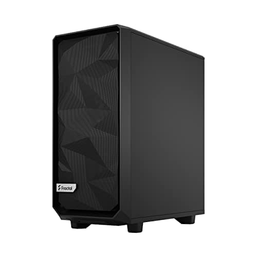 Fractal Design Meshify 2 Compact Lite ATX Mid Tower Black Tinted Tempered Glass image