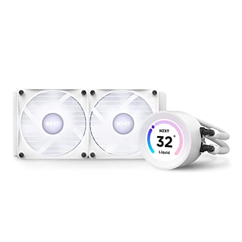 NZXT Kraken Elite Water 240mm RGB 78.02 CFM White image