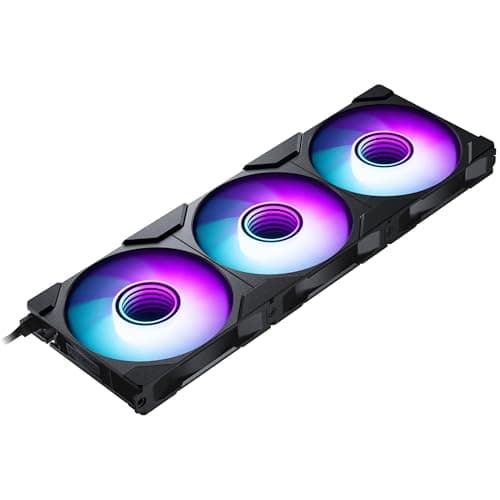 Phanteks M25G2-120 120mm Black D-RGB PWM 72.72 CFM 3-Pack image