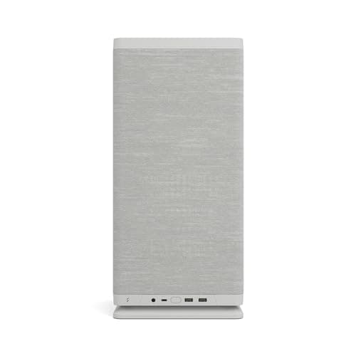 Fractal Design Mood Mini-ITX Tower Gray Mesh Side Panel image