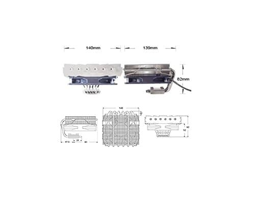 Silverstone NT06-PRO-V2 Air 82mm Silver / Black image