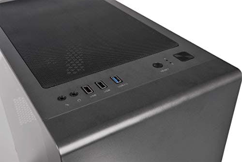 Thermaltake S300 Tempered Glass Edition ATX Mid-Tower Computer Case with 120mm Rear Fan Pre-Installed CA-1P5-00M1WN-00 image