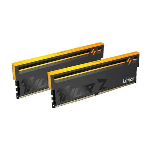 Lexar Thor Z Series RGB DDR5 RAM 32GB Kit (2x16GB) 6000 MHz Black image