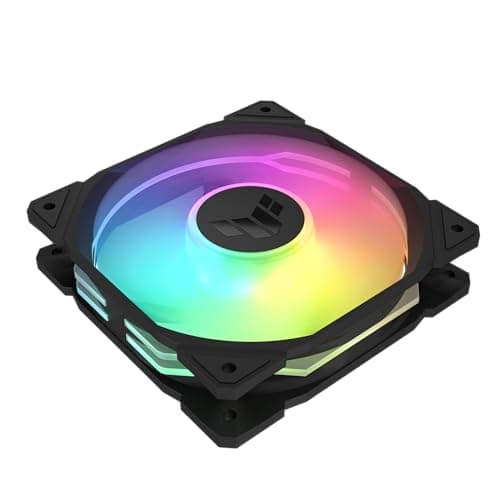 Asus TUF Gaming TR120 120mm Black ARGB PWM 77.4 CFM 3-Pack image