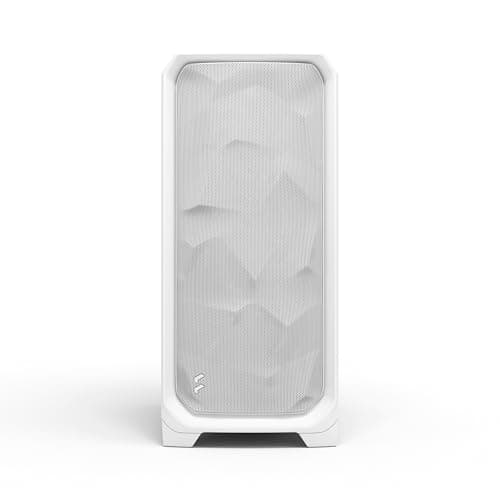 Fractal Design Meshify 3 ATX Mid Tower White with Tempered Glass Side Panel and USB 3.2 Gen 2x2 Type-C USB 3.2 Gen 1 Type-A image