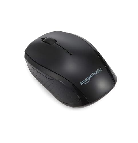 AmazonBasics Wireless Computer Keyboard and Mouse Combo - Quiet and Compact - US Layout (QWERTY) image