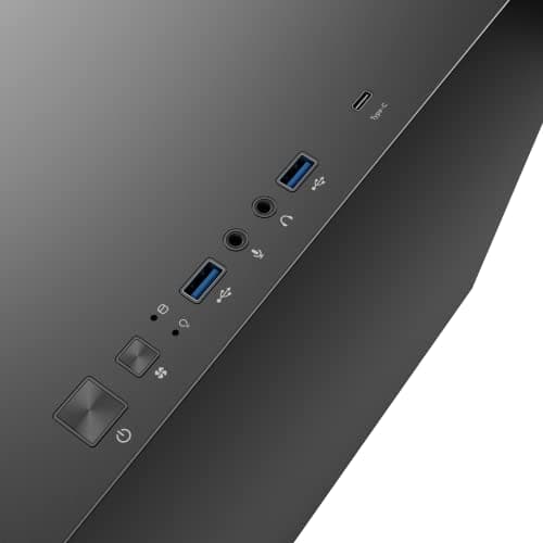 Antec P10C ATX Mid Tower Black with USB 3.2 Gen 2 Type-C and USB 3.2 Gen 1 Type-A image