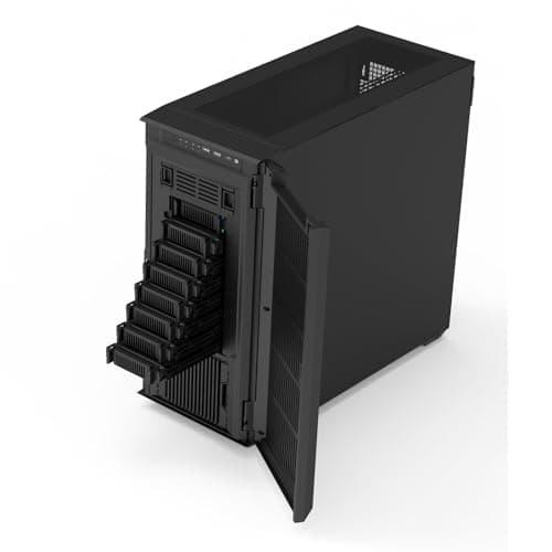 Silverstone CS383 ATX Full Tower Black with Front Panel USB 3.2 Gen 2 Type-C and USB 3.2 Gen 1 Type-A image