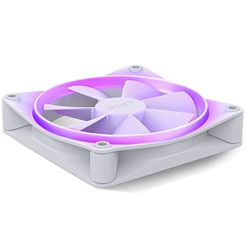 NZXT F120 120mm White Addressable RGB PWM 50.18 CFM 1-Pack image