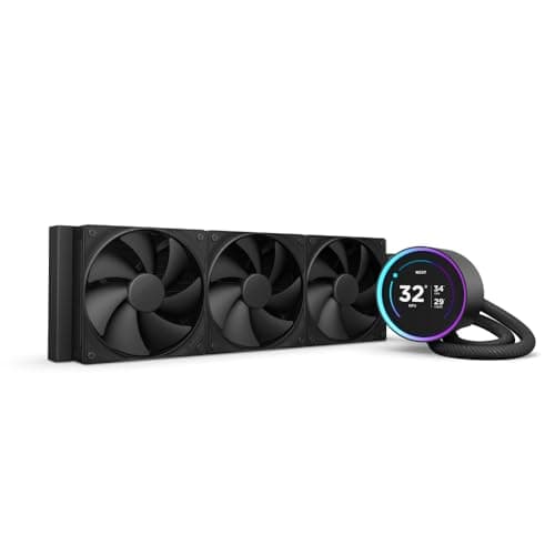 NZXT Kraken Elite 360 (2024) Water 360mm 73.47 CFM Black image
