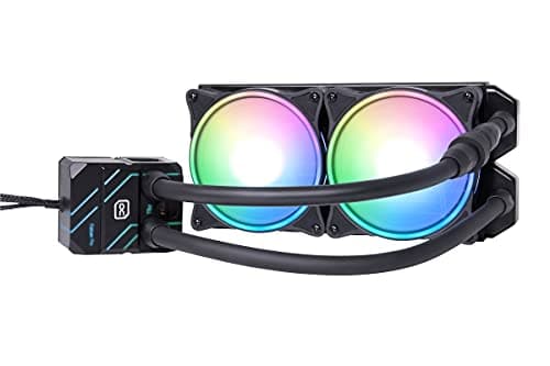 Alphacool Eisbaer Pro Aurora Water 240mm 69.98 CFM Black image