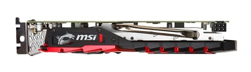 MSI GeForce GTX 1050 Ti GAMING X Black / Red 4GB GDDR5 Black / Red image