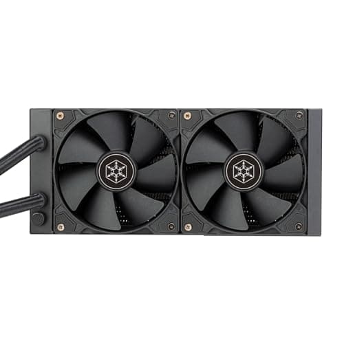 Silverstone NovaPeak Water 240mm 69.8 CFM Black image