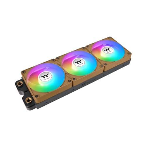 Thermaltake CT140 EX Reverse 140mm Brown ARGB Sync PWM 94.95 CFM 3-Pack image
