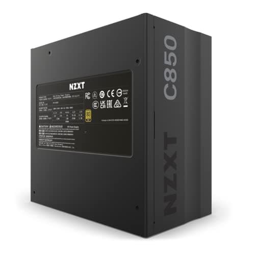 NZXT C850 Fully Modular ATX Power Supply - 850 Watts ATX 3.1 - Black image