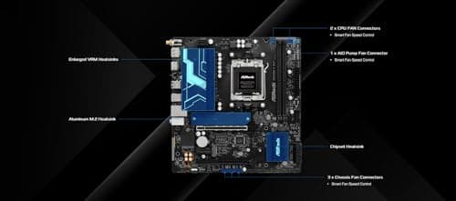 ASRock B850 M-X WiFi AM5 DDR5 Micro ATX image