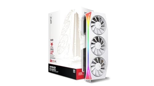 XFX Mercury OC RGB Radeon RX 9070 XT 16GB GDDR6 White main image