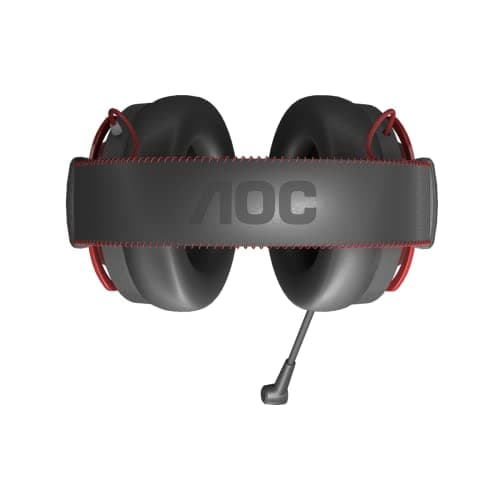 AOC GH401 Closed-Back Red / Black Gaming Headset image