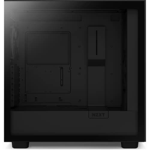 NZXT H7 Flow (2022) ATX Mid Tower Black with Tempered Glass Side Panel and USB 3.2 Gen 2x2 Type-C, USB 3.2 Gen 1 Type-A image