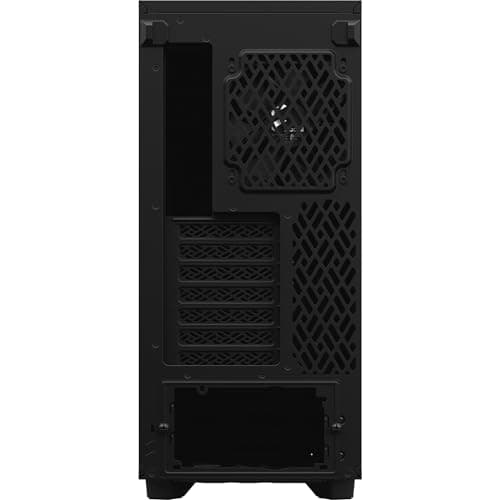 Fractal Design Define 7 Compact ATX Mid Tower Black with Tinted Tempered Glass Side Panel and Front Panel USB 3.2 Gen 2 Type-C, USB 3.2 Gen 1 Type-A, USB 2.0 Type-A image