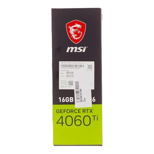 MSI GAMING SLIM GeForce RTX 4060 Ti 16GB GDDR6 White image