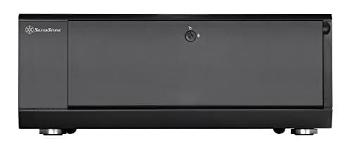 Silverstone GD10B HTPC Black with USB 3.2 Gen 1 Type-A Front Panel image