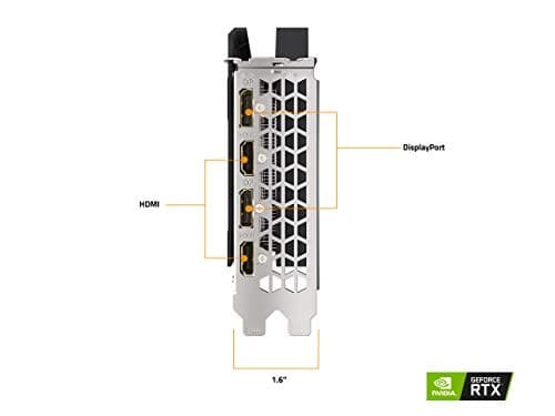 GIGABYTE Eagle OC GeForce RTX 3060 Ti 8GB GDDR6 PCI Express 4.0 ATX Video Card GV-N306TEAGLE OC-8GD (rev. 2.0) (LHR) image