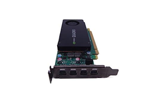 PNY VCQK1200DP-PB Quadro K1200 4GB GDDR5 Black / Green image