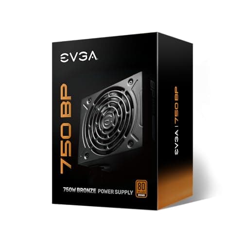 EVGA 750 BP Black 750W Non-Modular 80+ Bronze Certified ATX image