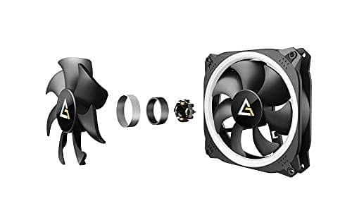 Antec Prizm 140mm Black Addressable RGB PWM 65.03 CFM 2-Pack image