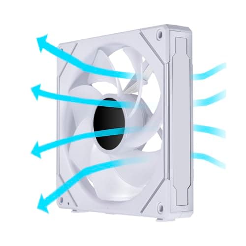 Lian Li Uni Fan SL-Infinity 140mm White PWM ARGB 1-Pack Reverse image
