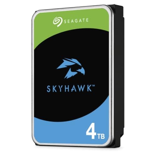Seagate SkyHawk Surveillance +Rescue 4TB 3.5" HDD 5400RPM SATA Internal image