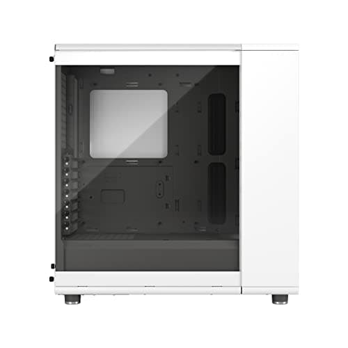 Fractal Design North Mid-Tower Case (Chalk White, Clear Window) image