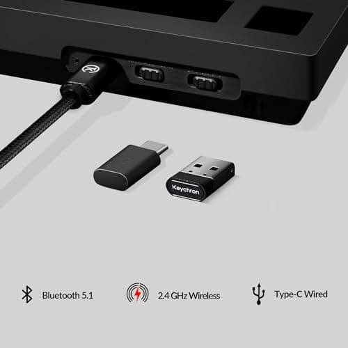 Keychron V1 Max Mechanical Wireless Mini Keyboard image