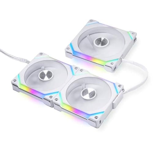 Lian Li UNI FAN SL V2 120mm White / Silver PWM ARGB 3-Pack image