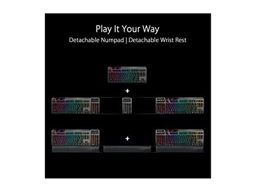 ASUS ROG Claymore II RGB Wireless Gaming Keyboard image