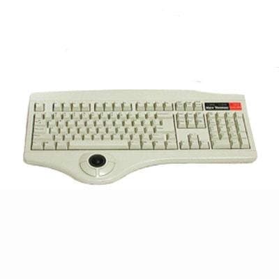 KeyTronic TRACKBALL-P1 Wired Standard Keyboard with Trackball image