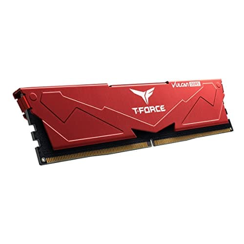 TEAMGROUP T-Force Vulcan Red DDR5-5200 CL40 32GB (2x16GB) image