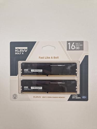 Klevv BOLT X Black DDR4-3600 CL18 16GB (2x8GB) image