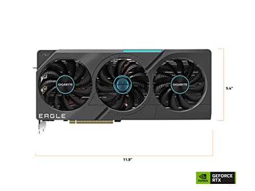 GIGABYTE Windforce GeForce RTX 4090 24GB GDDR6X PCI Express 4.0 ATX Video Card GV-N4090WF3-24GD image