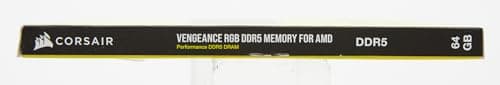 Corsair Vengeance RGB Black DDR5-6000 CL30 64GB (2x32GB) image