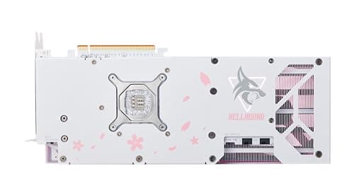 PowerColor Hellhound Sakura OC Radeon RX 7800 XT 16GB GDDR6 White / Pink image